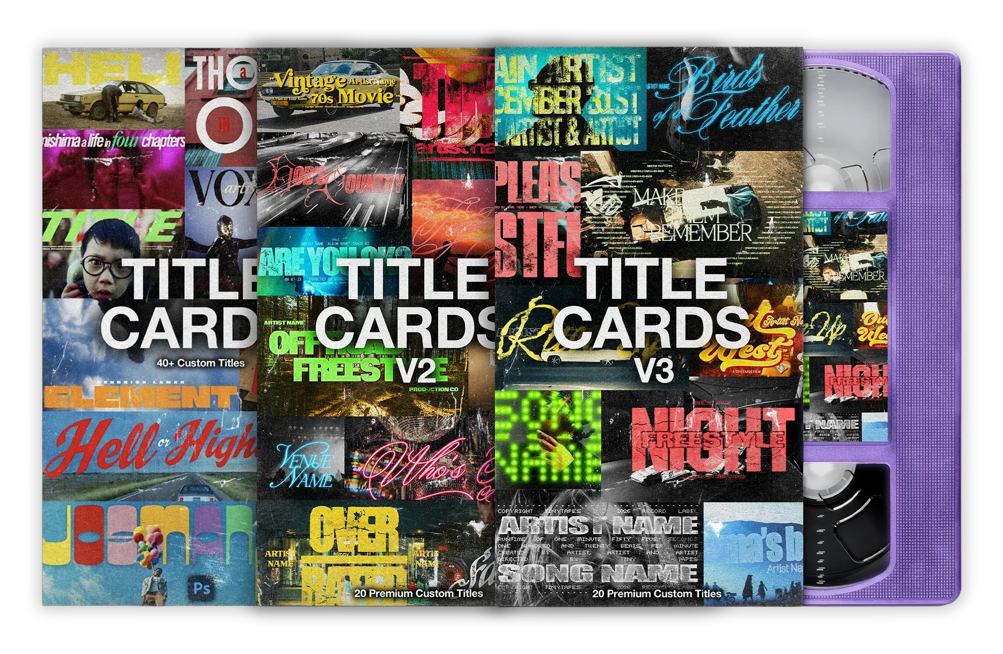 TITLE CARDS BUNDLE